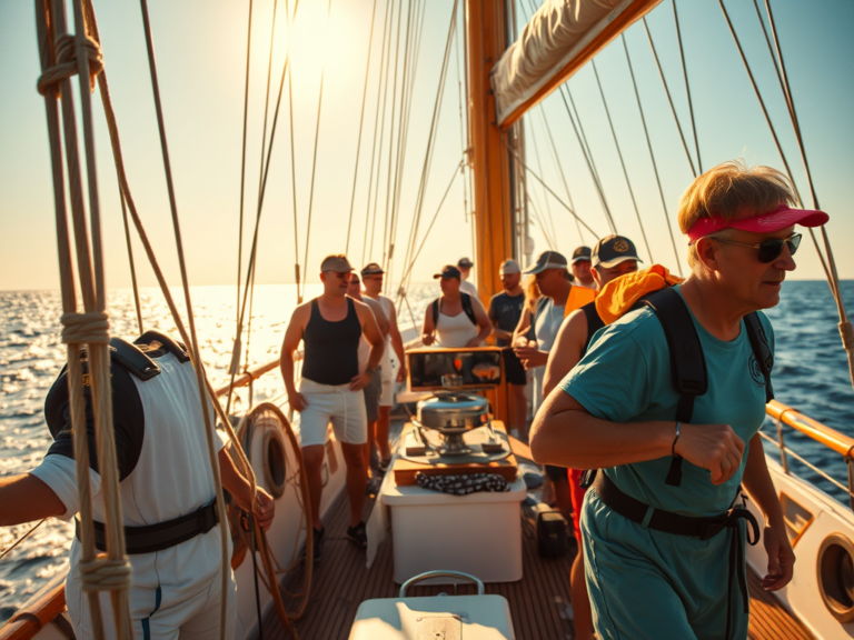 Life on a Sailing Ship: A Glimpse into the Daily Routine, Food, and Leisure